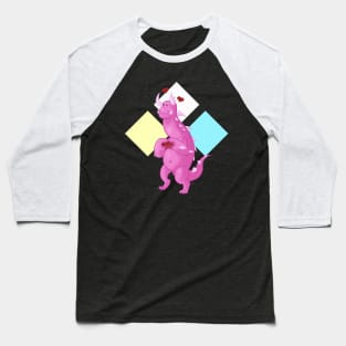 Pink boy Baseball T-Shirt